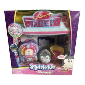 Squishmallows Squishville Darling Diner Playset NEW